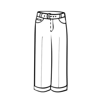 X-Naaipatronen broek dames
