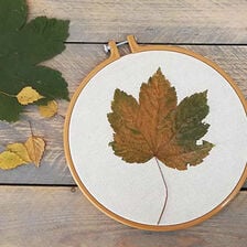 X-Herfst wanddecoratie knutselen