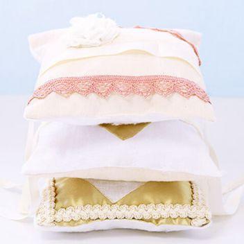 X-Naaipatroon – ringkussen voor de bruiloft