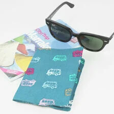 X-Strandwereld - naaipatroon voor een paspoorthoes