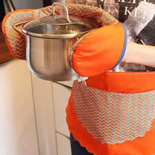 X-Pannenlappen naaien