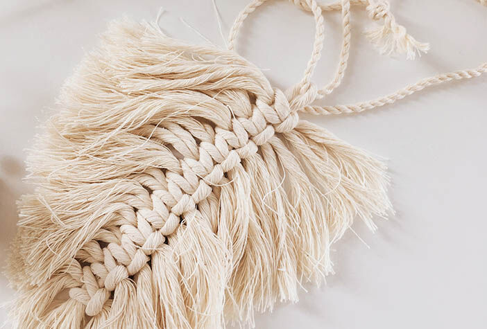Macramé veer