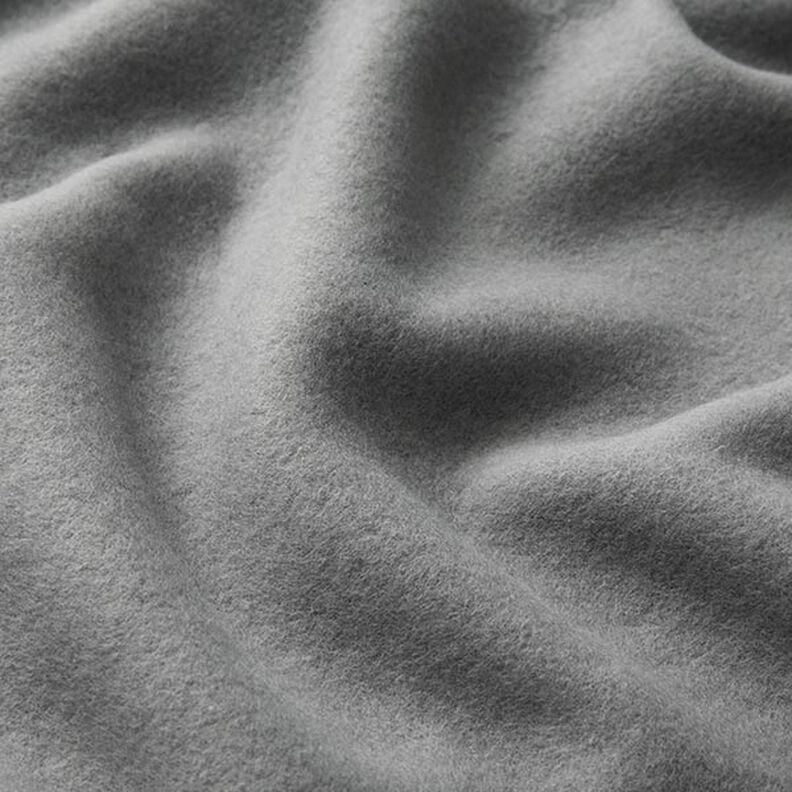 Katoenfleece Effen – grijs, image number 3