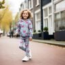 Sweatshirt geruwd Grote vlinders | Poppy Fabrics – ivoor/roze,  thumbnail number 5
