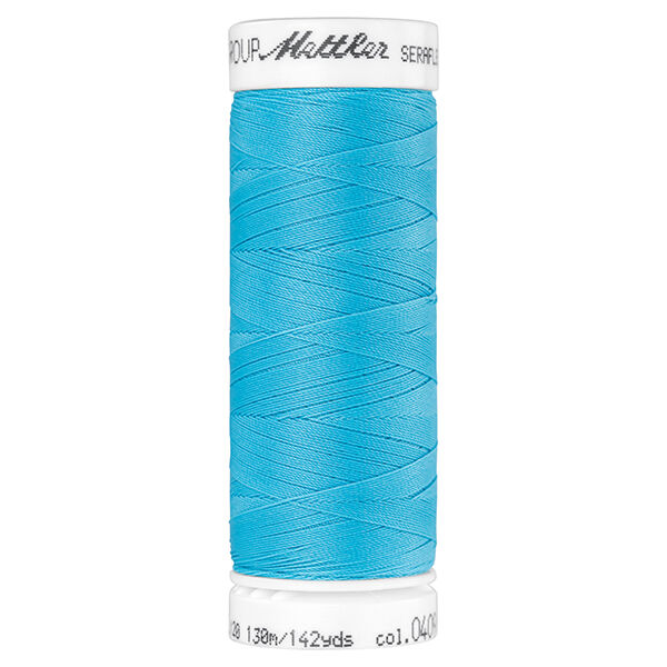Seraflex naaigaren voor elastische naden (0409) | 130 m | Mettler – aquablauw,  image number 1