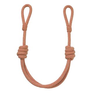 Gordijnhouder met rolknopen, in lengte verstelbaar – terracotta | Gerster, 