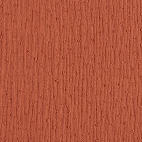 Mousseline/dubbel gehaakte stoffen dobby – terracotta, 