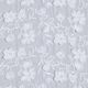 Chiffon 3D-bloemenborduursel – wit,  thumbnail number 1