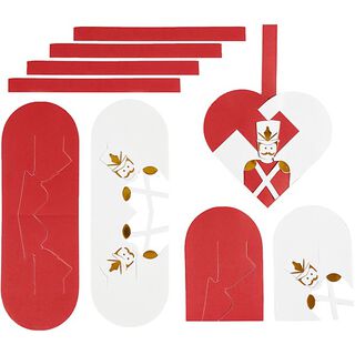 Gevlochten harten set [ 8 Stuk ], 