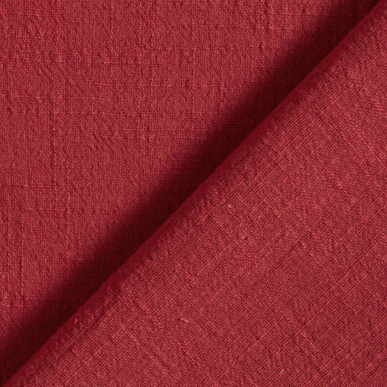 Katoenen stof linnenlook – terracotta,  image number 3