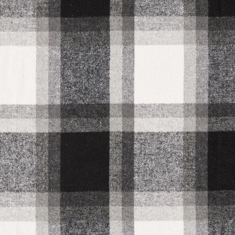 Mantelflanel geruit | Katia Fabrics – nevelgrijs/oudzilver,  image number 1