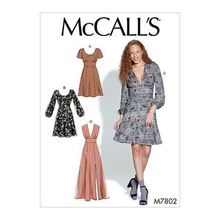 Jurk, McCalls 7802 | 40 - 48, 