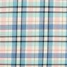 Katoenmix Keper geruit – stralend blauw/lichtroze,  thumbnail number 1