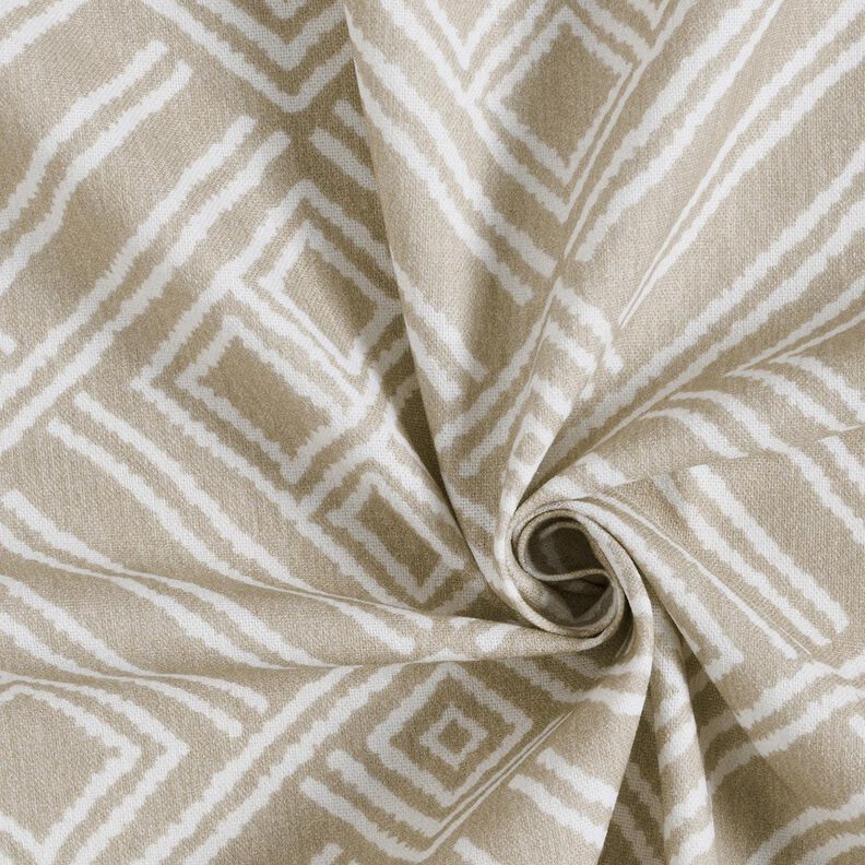 Decostof Half panama Etnisch motief – anemoon,  image number 3