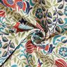 Decostof Gobelin symmetrische ranken – lichtbeige/turkoois,  thumbnail number 3