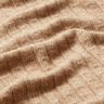 Breistof Ajour elegante glitterstrepen – lichtbruin,  thumbnail number 2