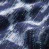 Katoenpopeline Ruiten en glitterdruppels – indigo/wit,  thumbnail number 2