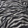 Bekledingsstof Jacquard Zebra – zwart/grijs,  thumbnail number 2