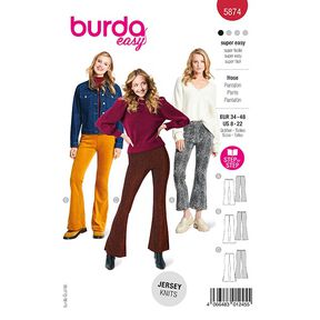 Broek | Burda 5874 | 34-48, 