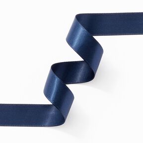 Satijnband [15 mm] – marineblauw, 