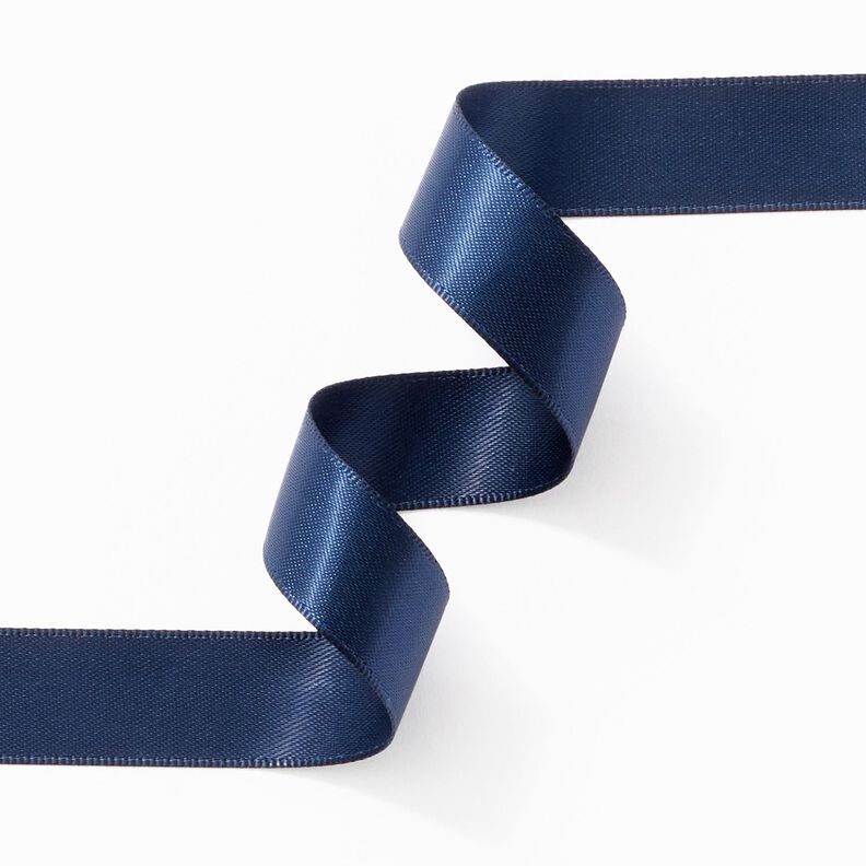 Satijnband [15 mm] – marineblauw,  image number 3