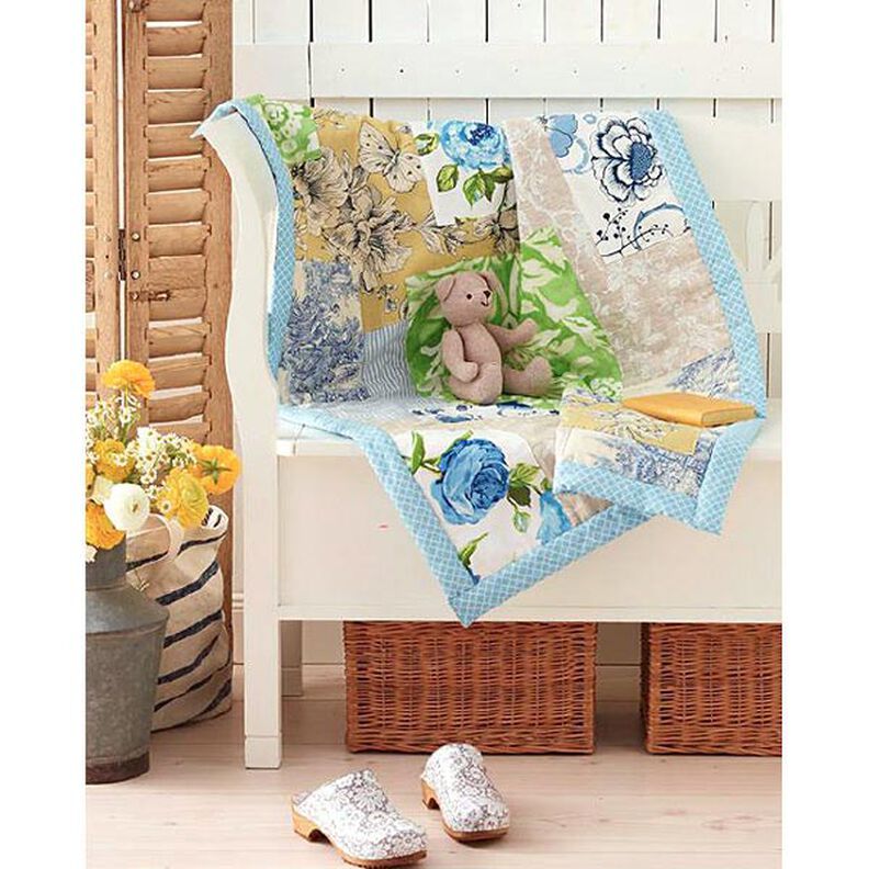 Decostof Pastorale 280 cm – blauw,  image number 2