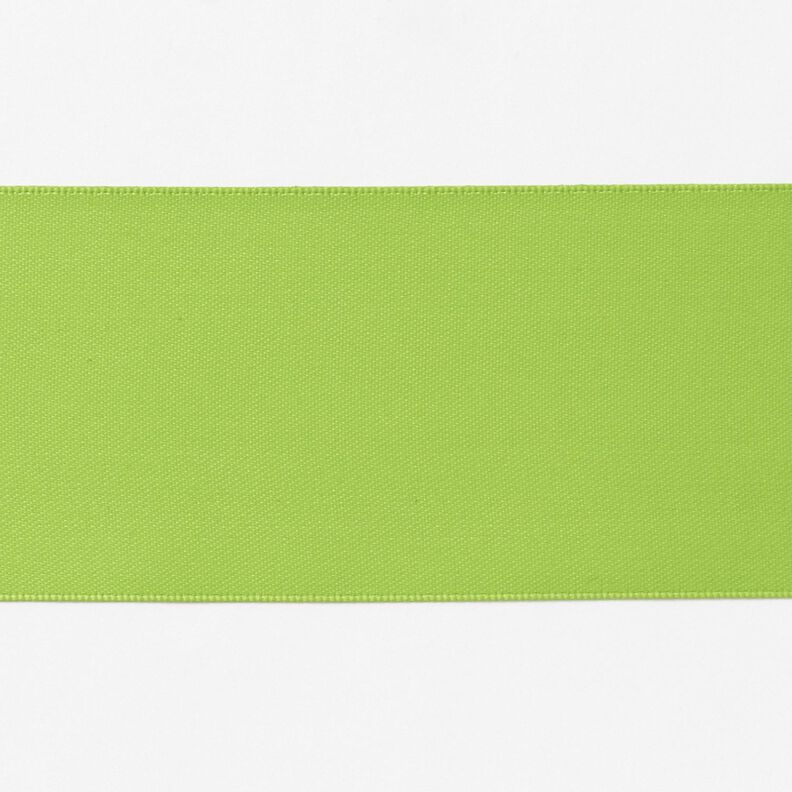 Satijnband [50 mm] – appelgroen,  image number 1