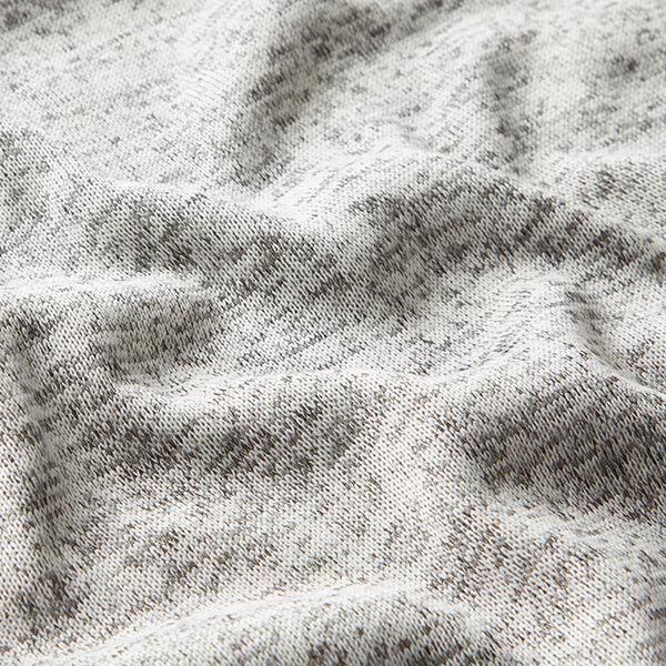 Fleece gebreid – wit/grijs, image number 2