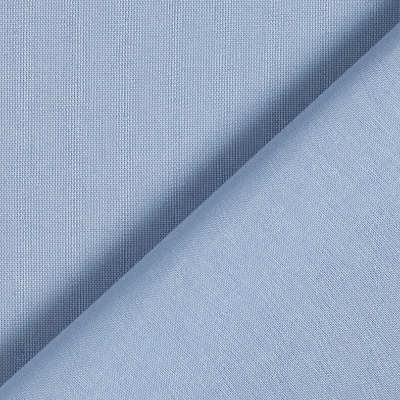 Katoenen stof Cretonne Effen – licht jeansblauw, image number 3