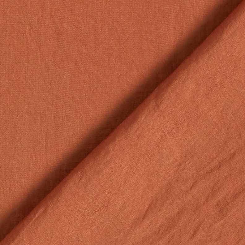 Lichte blousestof krinkel effen – brons, image number 3