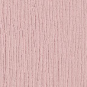 GOTS Drielaagse katoenen mousseline – licht oudroze, 
