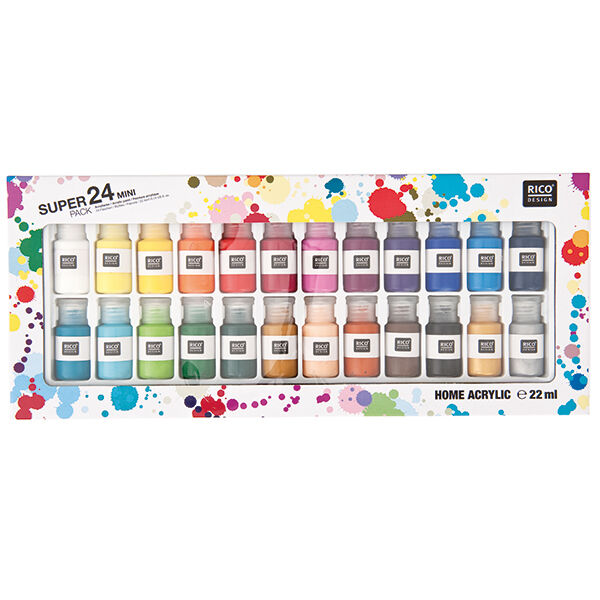 Home Acrylic Super Set [24 Stuk] | Rico Design,  image number 1