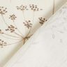 Decostof Half panama Gedroogde bloemen – lichtbeige,  thumbnail number 4