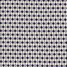 Romaniet jersey Mini diamanten – lichtbeige/marineblauw,  thumbnail number 1