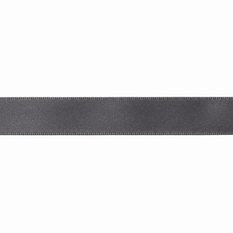 Satijnband [15 mm] – donkergrijs,  image number 1