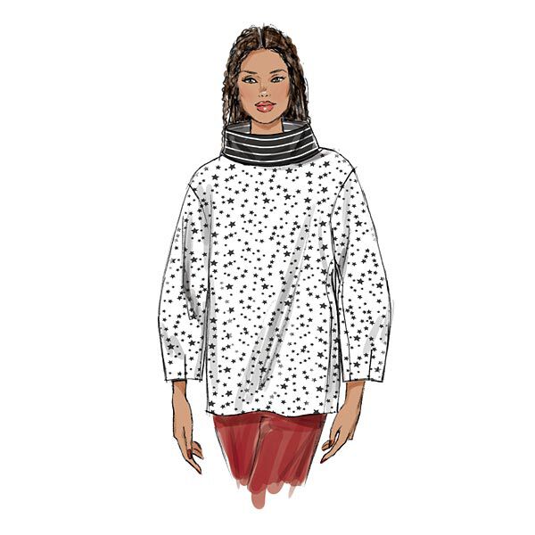 Top, Vogue 9330 | 32 - 48, image number 3