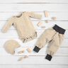 Katoenjersey lieve meeuwen – cashew,  thumbnail number 6