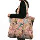 Decostof half panama papegaaien gerecycled – koraal,  thumbnail number 7