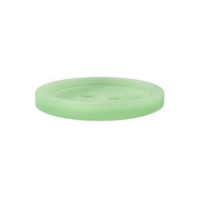 Kunststof knoop 2-gats basic - lichtgroen, 