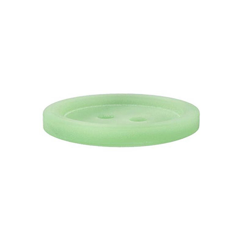 Kunststof knoop 2-gats basic - lichtgroen,  image number 2