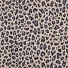 Viscose-linnen-mix Luipaardprint | Poppy Fabrics – cashew/nachtblauw,  thumbnail number 1