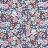GOTS Katoenpopeline Bloemenweide | Poppy Fabrics – leigrijs,  thumbnail number 1
