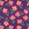 Sweatshirt geruwd Bloemen | by Poppy – roodlila/kreeft,  thumbnail number 1