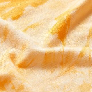 French terry batik look – zonnegeel, 