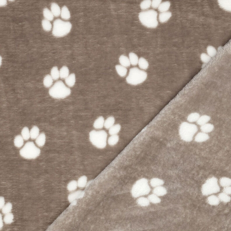 Gezellige fleece Dierenpoten | by Poppy – licht taupe/ivoor, image number 4