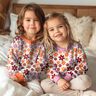 Knuffelsweat bonte bloemen | Poppy Fabrics – ecru,  thumbnail number 5
