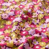 Katoenjersey bonte bloemen | Poppy Fabrics – druif,  thumbnail number 2