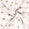 Mousseline/dubbel gehaakte stoffen gestreepte walvis Digitaal printen – ivoor,  thumbnail number 3