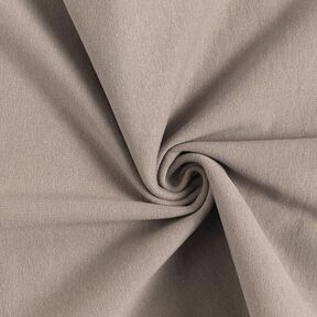 Boordstof effen – donkertaupe, 