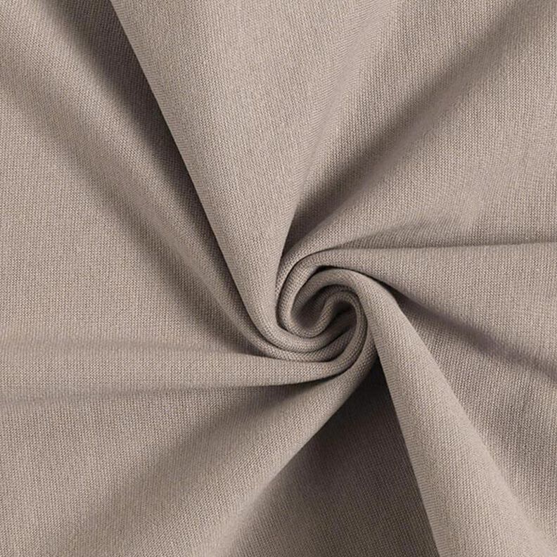 Boordstof effen – donkertaupe,  image number 1